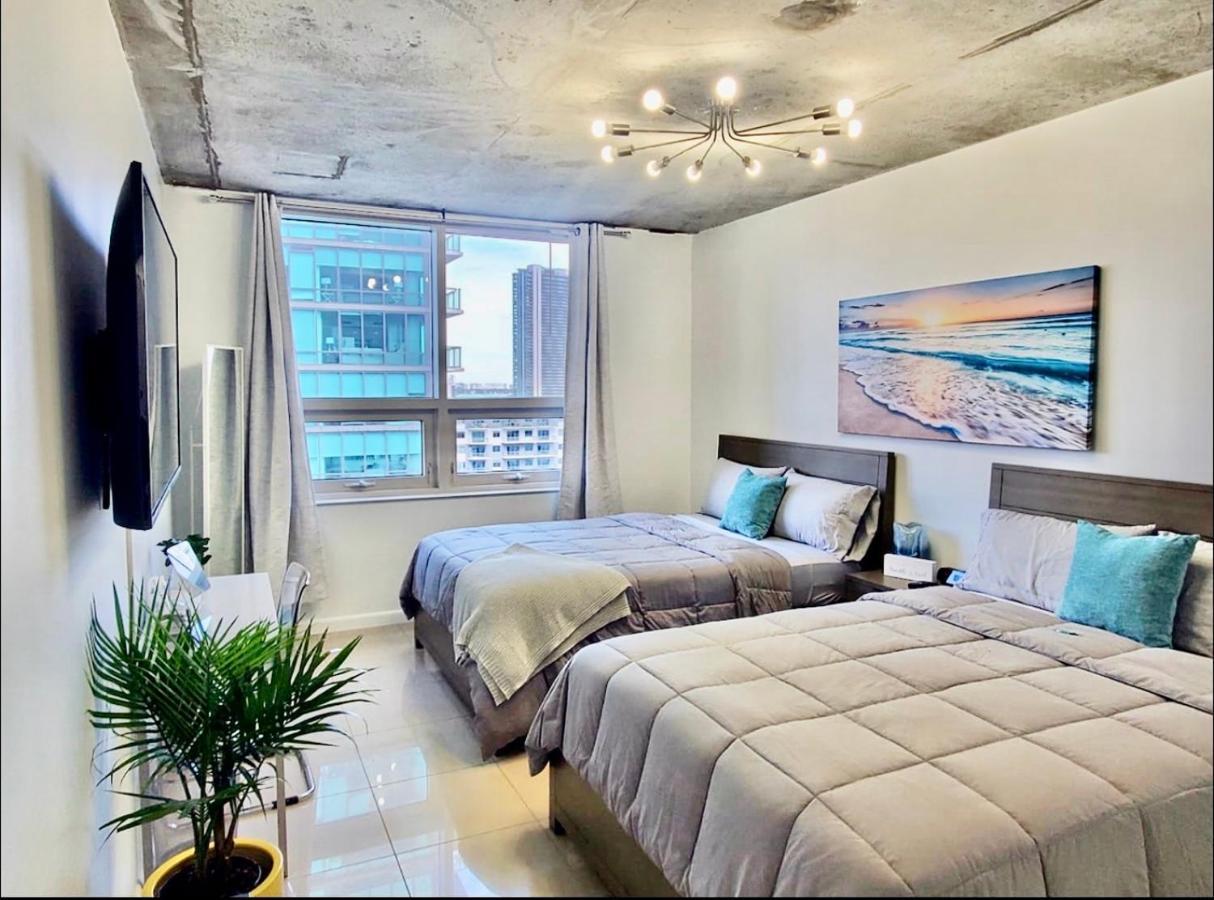 Spacious 2Bd 2Bth At Midblock Miami Luaran gambar